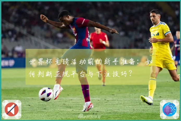 世界杯竞猜活动前的新手准备：如何判断正规平台与下注技巧？