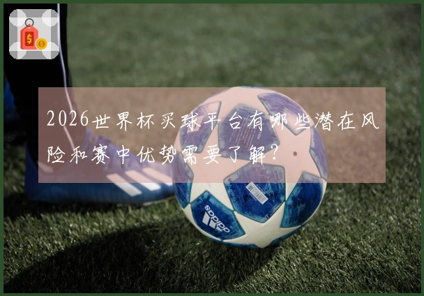 2026世界杯买球平台有哪些潜在风险和赛中优势需要了解？