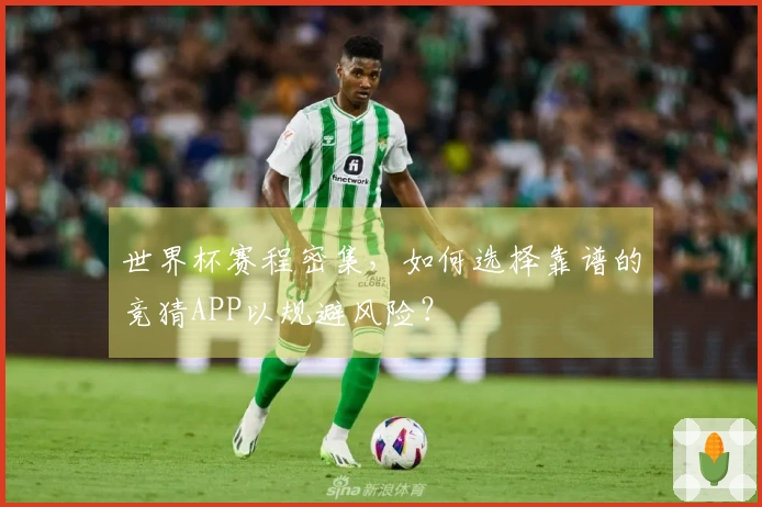 世界杯赛程密集，如何选择靠谱的竞猜APP以规避风险？